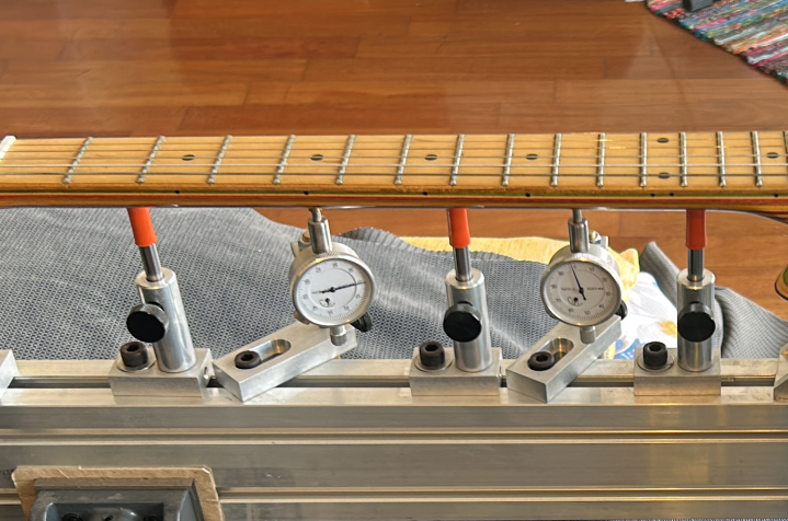 guitar setup calibration service
